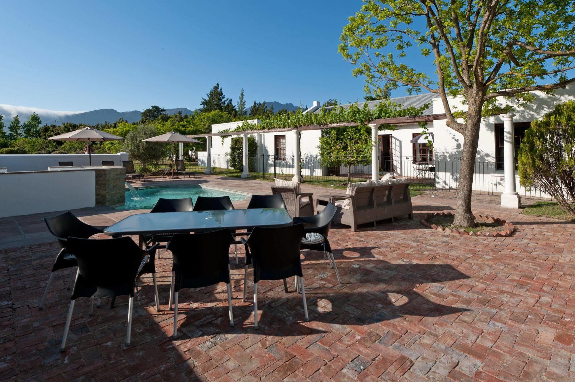 La Galiniere Guest Cottages Franschhoek Buitenkant foto